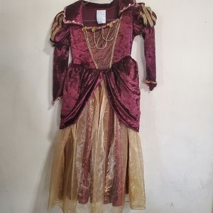 Girls Renaissance Style Dress Costume